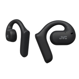 JVC HA-NP35T - Écouteurs à Oreille Ouverte Sans-Fil, Bluetooth 5.1 avec Commandes Tactiles, Noir - Simple Boutique