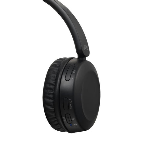 JVC HA-S31BT-B Casque D'Écoute Bluetooth avec Microphone et Télécommande Noir