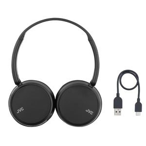 JVC HA-S36W-B - Écouteur Supra-Auriculaire Sans-Fil, Bluetooth 5.2, Télécommande et Microphone Intégrés, Noir - Simple Boutique