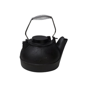 Jessar - Bouilloire en Fonte pour Poêle à Bois, Capacité de 2.5L, De la Collection Bolton, Noir - Simple Boutique