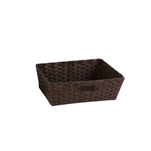 Jessar - Panier de Rangement en Osier, 38X26X13 cm, Marron - Simple Boutique