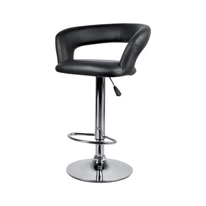 Jessar - Tabourets Tournants à Hauteur Réglable de la Collection Davis, Ensemble de 2, Noir - Simple Boutique