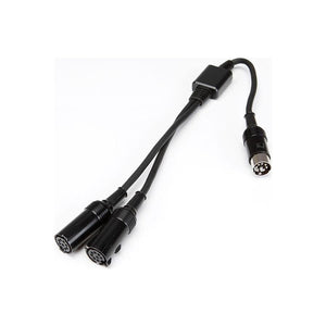 Kenwood CA-Y107MR Kenwood CA-Y107MR Câble Diviseur-Y/Y-Splitter pour Télécommandes Marines KCA-RC107MR Supplémentaires, Noir - Simple Boutique