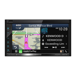 Kenwood DNR476S Radio /Récepteur Multimédia Numérique de Navigation avec Moniteur 6.8 '' et Bluetooth, Pour Voiture, Noir - Simple Boutique