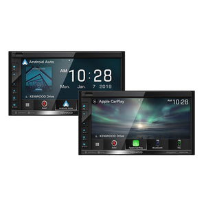 Kenwood DNR476S Radio /Récepteur Multimédia Numérique de Navigation avec Moniteur 6.8 '' et Bluetooth, Pour Voiture, Noir - Simple Boutique