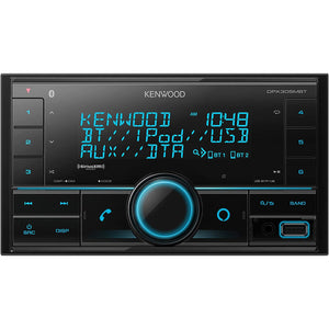 Kenwood DPX305MBT Récepteur Multimédia Numérique 2-Din avec Bluetooth pour Voiture, Noir - Simple Boutique