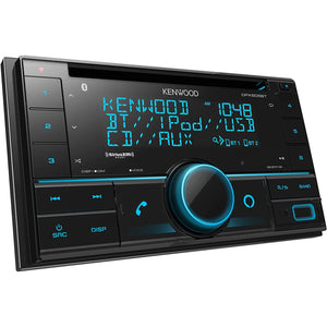 Kenwood DPX505BT Récepteur Multimédia Numérique 2-Din avec Bluetooth et Alexa pour Voiture, Noir - Simple Boutique