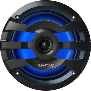Kenwood - Haut-Parleurs Marine à 2 Voies, 6.5 Pouces, 260W, Noir - Simple Boutique