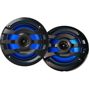 Kenwood - Haut-Parleurs Marine à 2 Voies, 6.5 Pouces, 260W, Noir - Simple Boutique
