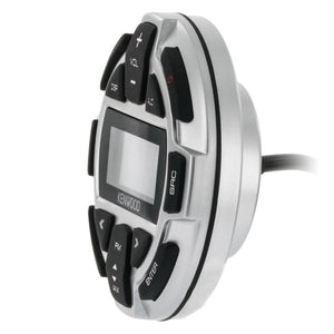 Kenwood KCA-RC55MR Télécommande Filaire avec Écran pour Syntoniseur Radio / Récepteur Marin Sélectionné, Kenwood, Gris - Simple Boutique