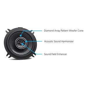 Kenwood KFC-1396PS Haut-Parleurs 2 Voies Série Performanc 5.25 '', Pour Voiture, Noir - Simple Boutique