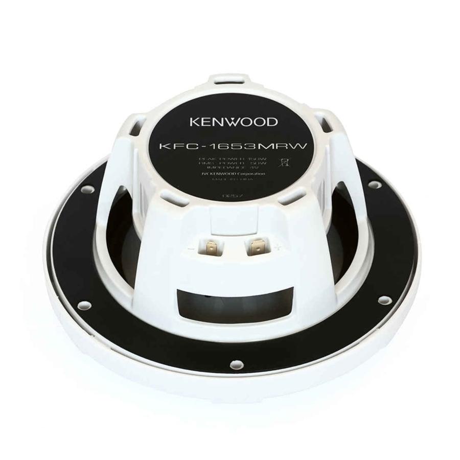 Kenwood KFC-1653MRW Haut-Parleurs Coaxiaux à 2 Voies Marine / MotorSport avec Woofers Résistants à l'eau, Blanc - Simple Boutique