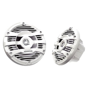 Kenwood KFC-1653MRW Haut-Parleurs Coaxiaux à 2 Voies Marine / MotorSport avec Woofers Résistants à l'eau, Blanc - Simple Boutique