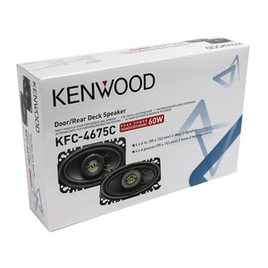 Kenwood KFC-4675C 4X6 '' Série Sport Haut-Parleurs 2 Voies, Pour Voiture, Noir - Simple Boutique