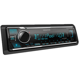 Kenwood KMM-BT332U - Récepteur Multimédia Numérique avec Bluetooth 4.2, Pour Voiture, Noir - Simple Boutique