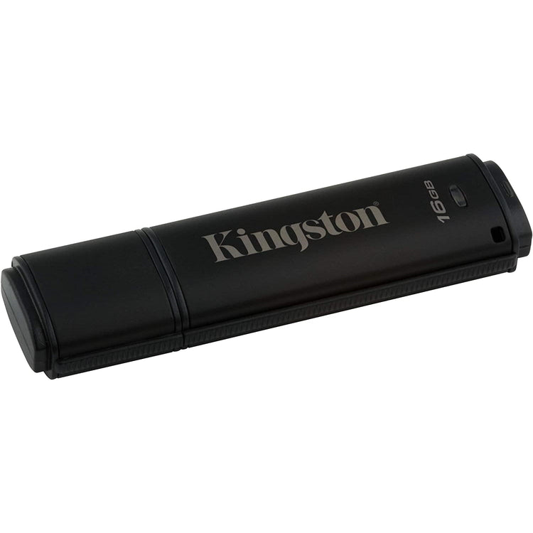 Kingston - Clé USB Chiffré USB 3.0 Data Traveler 4000G2, Capacité de 16GB, FIPS 140-2 Niveau 3 - Simple Boutique
