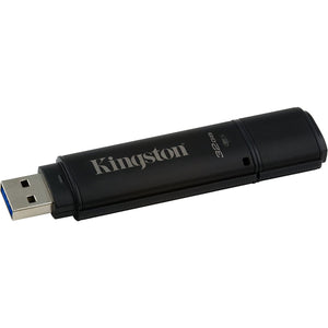 Kingston - Clé USB Chiffré USB 3.0 Data Traveler 4000G2, Capacité de 32GB, FIPS 140-2 Niveau 3 - Simple Boutique