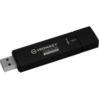 Kingston - Clé USB Chiffré USB 3.1 IronKey D300S, Capacité de 32GB, FIPS 140-2 Niveau 3 - Simple Boutique
