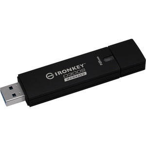 Kingston - Clé USB Chiffré USB 3.1 IronKey D300S, Capacité de 32GB, FIPS 140-2 Niveau 3 - Simple Boutique