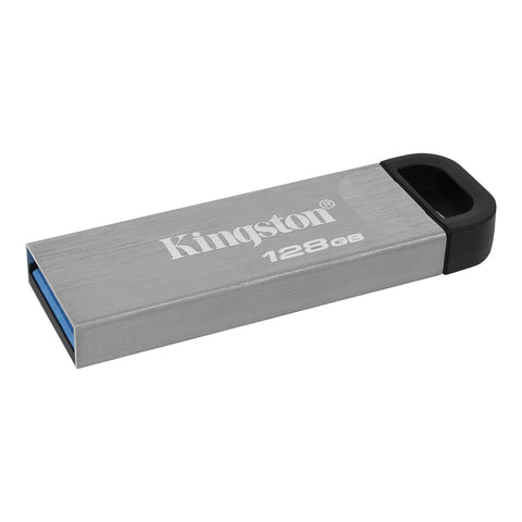 Kingston - Clé USB DataTraveler Kyson, USB 3.2 Gen 1, Capacité de 128GB, Boitier en Métal
