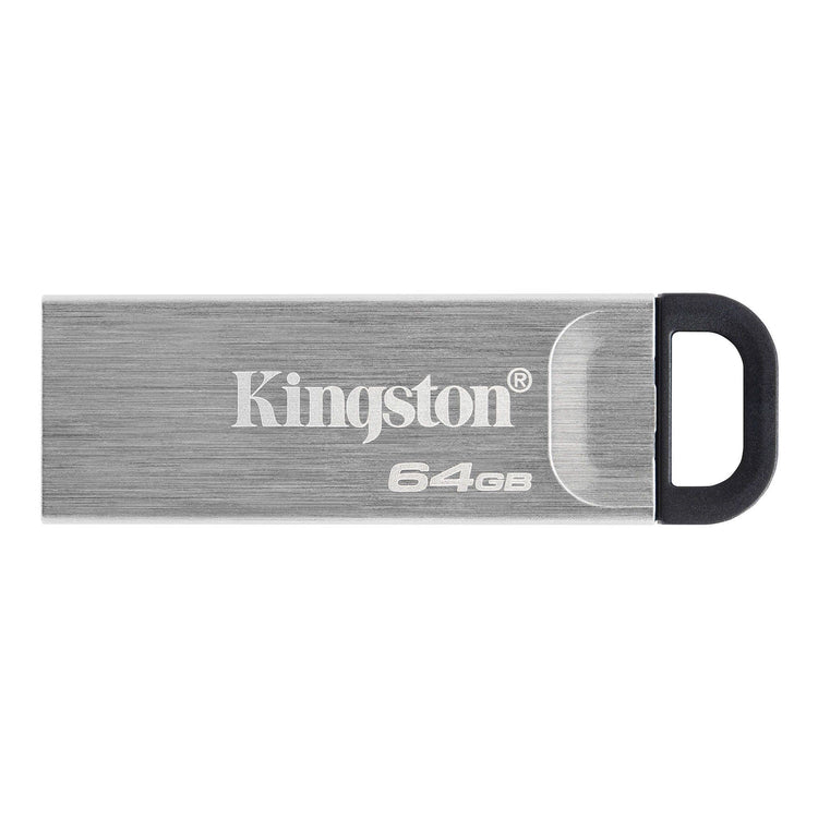Kingston - Clé USB DataTraveler Kyson, USB 3.2 Gen 1, Capacité de 64GB, Boitier en Métal - Simple Boutique