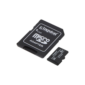 Kingston Technology - Carte Micro SD Industrielle avec Lecteur SD, Capactié de 8GB, Classe 10, UHS-I, U3, V30, - Simple Boutique