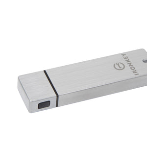 Kingston Technology - Clé USB Crypté IronKey S1000 Basique, USB 3.0, Capactié de 8GB - Simple Boutique