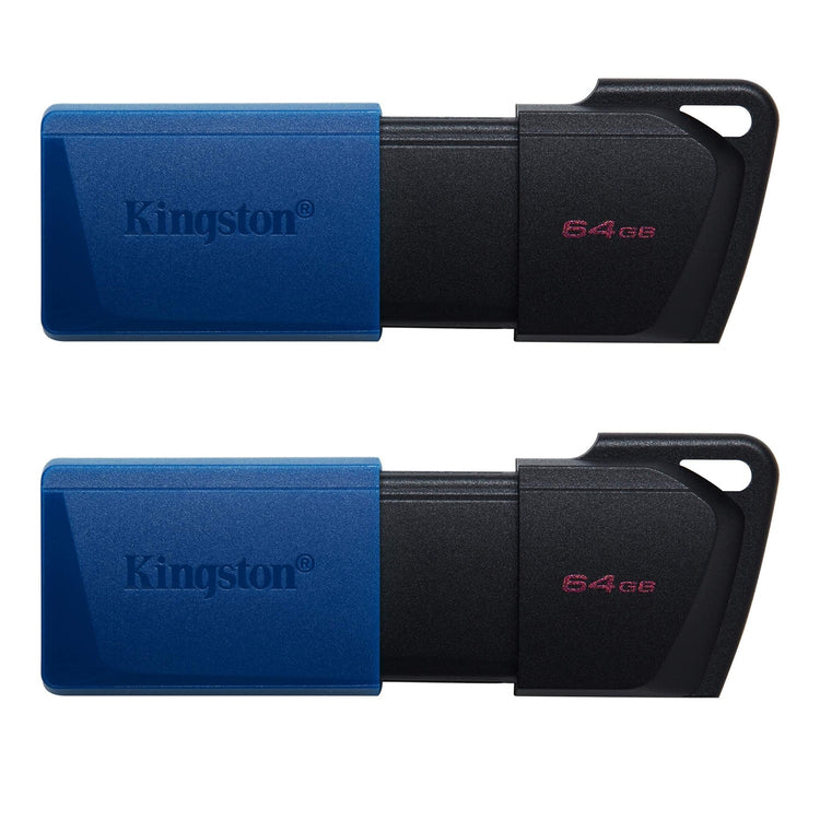 Kingston Technology - Clé USB DataTraveler Exodia M, USB 3.2 GEN 1, Capacité de 64GB, Paquet de 2 - Simple Boutique