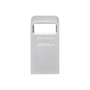Kingston Technology - Clé USB Micro DataTraveler, USB 3.2 Gen 1, Capacité de 256GB, Boitier en Métal - Simple Boutique