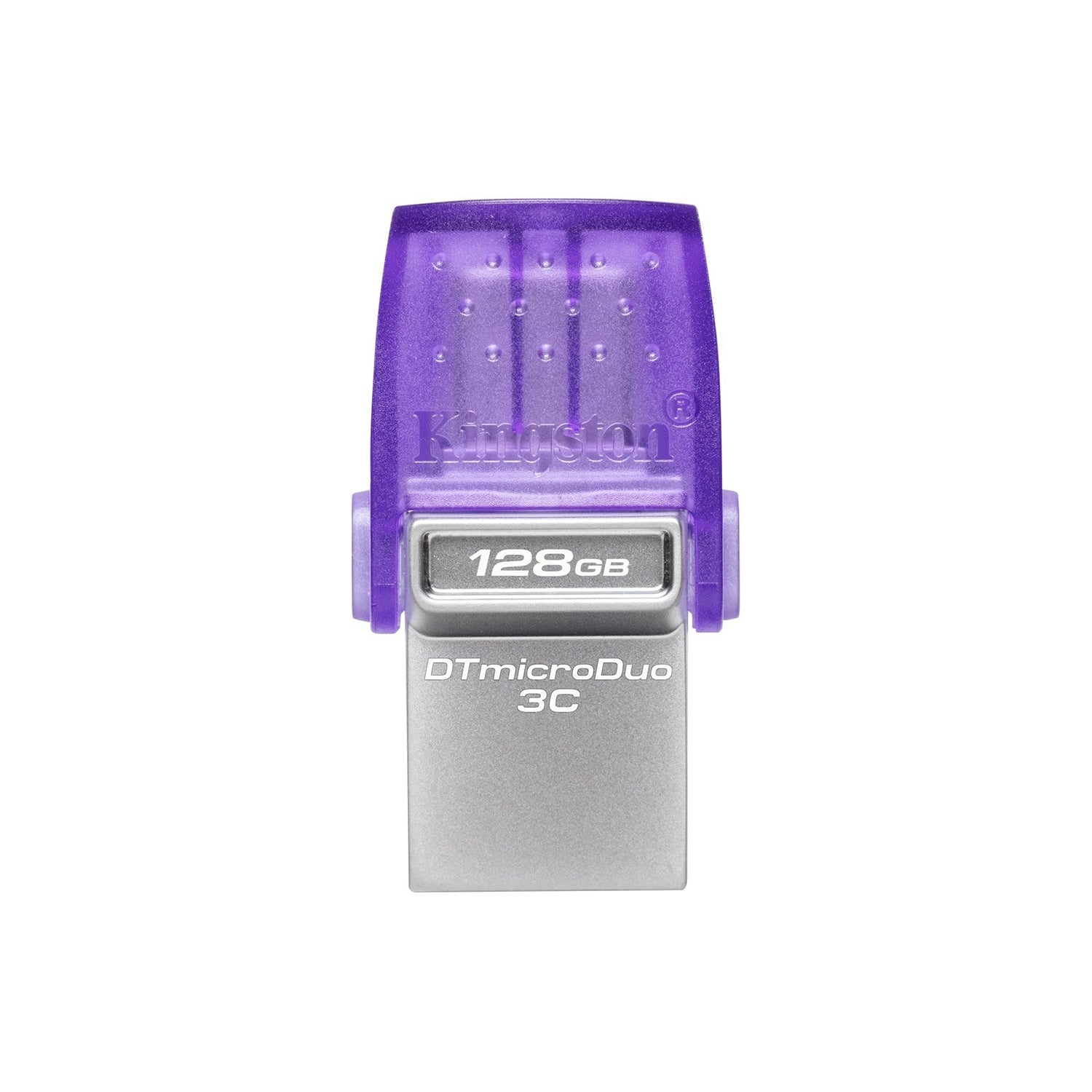Kingston Technology - Clé USB à Double Interface USB-C et USB-A DataTraveler MicroDuo 3C, USB 3.2 GEN 1, Capacité de 128GB - Simple Boutique