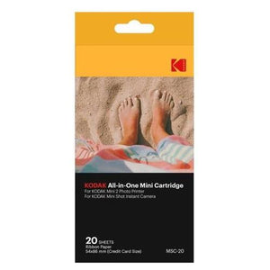 Kodak Papier 2.1" X 3.4" Paquet De 20 (Pour Imprimante Mini 2 Et Appareil Photo Mini Shot) - Simple Boutique