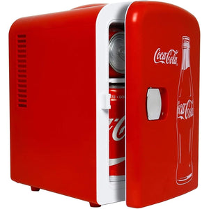 Koolatron - Mini Réfrigérateur Nostalgique Coca-Cola, Capacité de 4 Litres ou 6 Canettes, Rouge - Simple Boutique