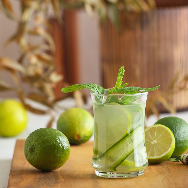 LAV - Ensemble de 6 Verres, Capacité de 365 mL, Vont au Lave-Vaiselle - Simple Boutique