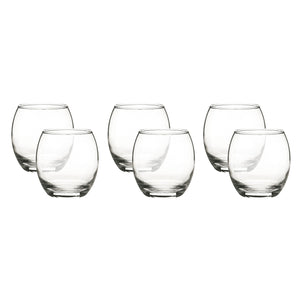 LAV - Ensemble de 6 Verres Empires, Capacité de 385mL, Vont au Lave-Vaiselle - Simple Boutique