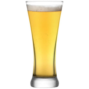 LAV - Ensemble de 6 Verres à Bière, Capacité de 380mL, Vont au Lave-Vaiselle - Simple Boutique