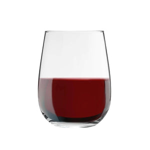 LAV - Ensemble de 6 Verres à Vin Sans Pied Gaia, Capacité de 475mL, Vont au Lave-Vaisselle - Simple Boutique