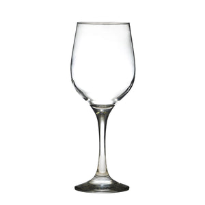 LAV - Ensemble de 6 Verres à Vin à Pied, Capacité de 400mL, Vont au Lave-Vaisselle - Simple Boutique