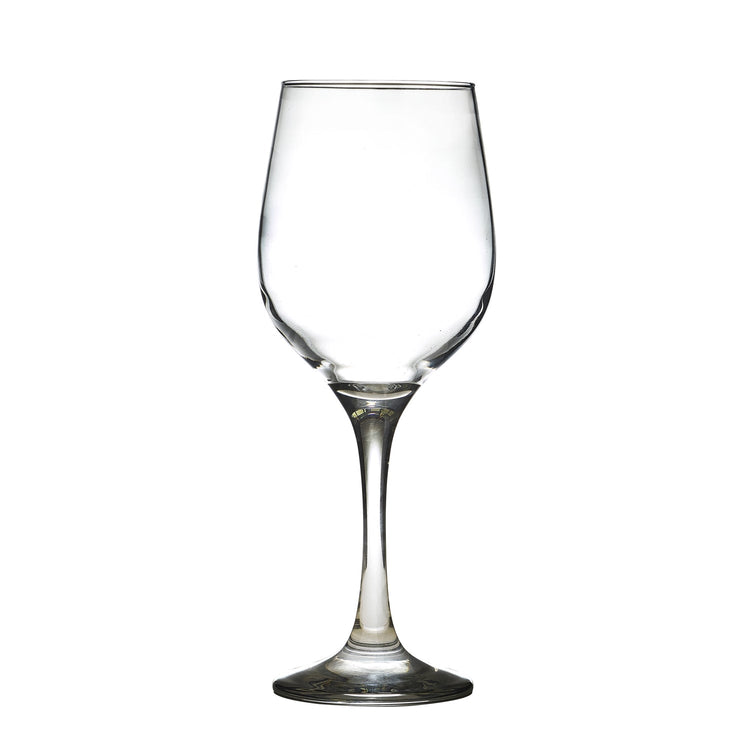 LAV - Ensemble de 6 Verres à Vin à Pied, Capacité de 400mL, Vont au Lave-Vaisselle - Simple Boutique