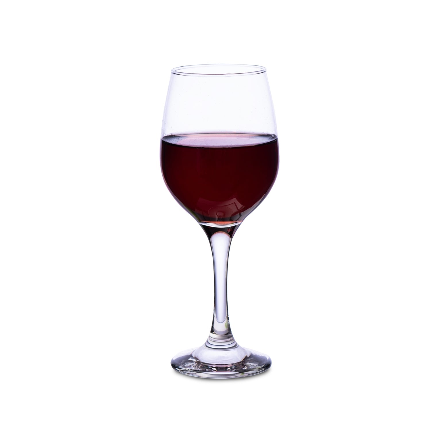 LAV - Ensemble de 6 Verres à Vin à Pied, Capacité de 400mL, Vont au Lave-Vaisselle - Simple Boutique