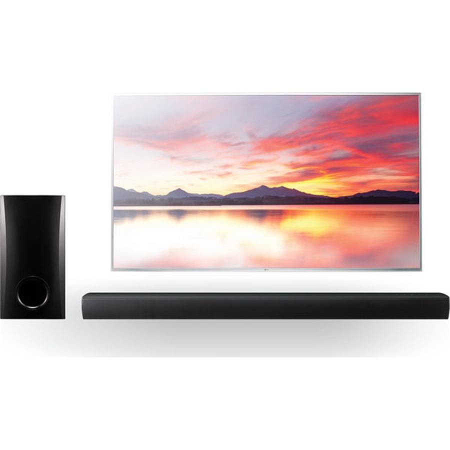 LG Barre de Son avec Subwoofer 2.1 Bluetooth Noir SH2 (Remis à Neuf) - Simple Boutique