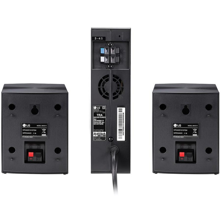 LG SJ4R Barre de son à système ambiophonique 4.1 canaux 420 W sans fil Noir (Remis à Neuf) - Simple Boutique