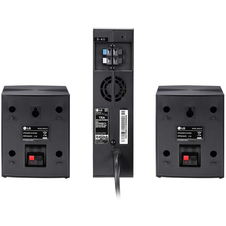 LG SJ4R Barre de son à système ambiophonique 4.1 canaux 420 W sans fil Noir (Remis à Neuf) - Simple Boutique