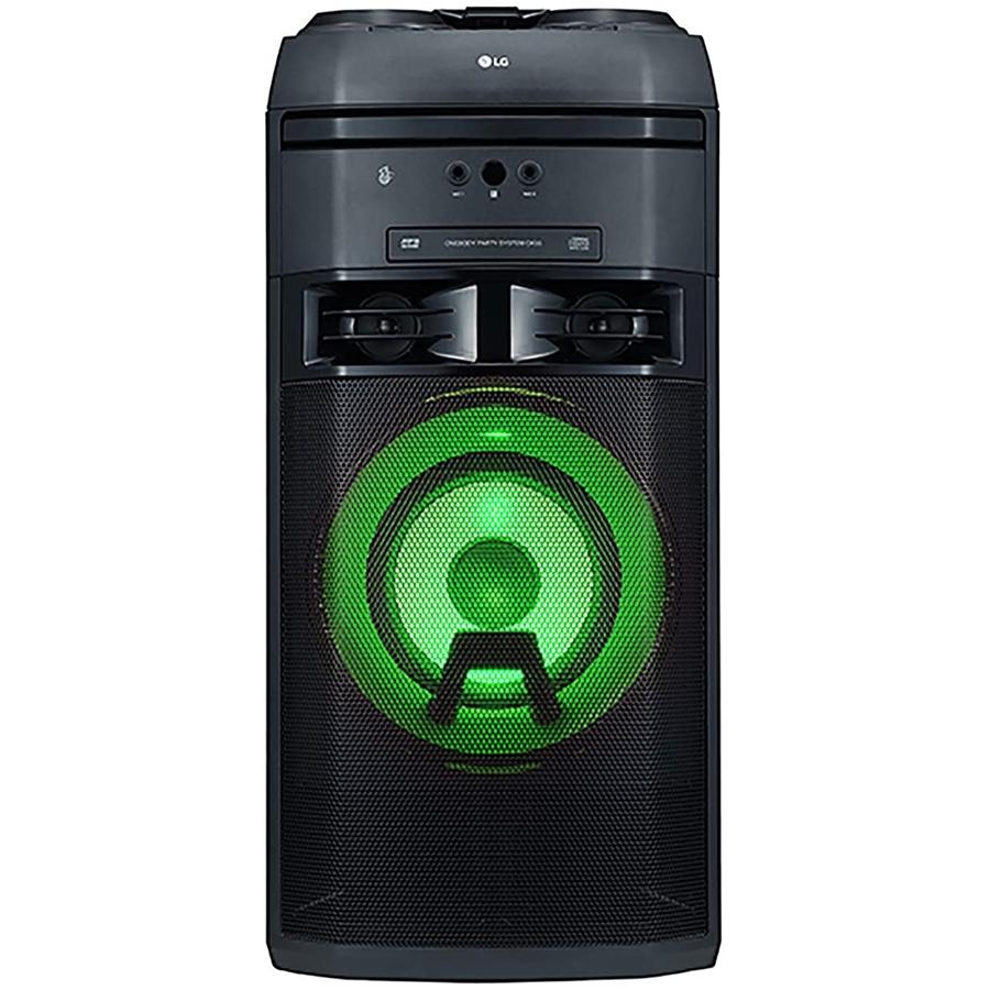 LG XBOOM OK55 - Système de Divetissement Bluetooth Tout-en-Un, Haut-Parleur de 500W avec Karaoké et Effet DJ, Noir (REMIS À NEUF) - Simple Boutique
