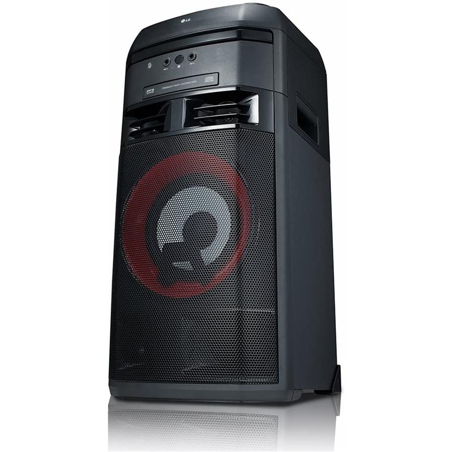 LG XBOOM OK55 - Système de Divetissement Bluetooth Tout-en-Un, Haut-Parleur de 500W avec Karaoké et Effet DJ, Noir (REMIS À NEUF) - Simple Boutique