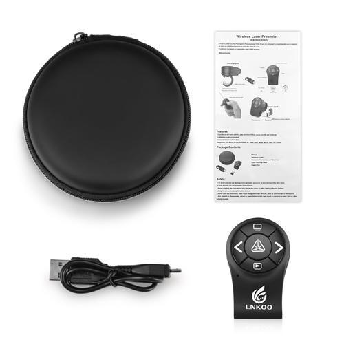 LNKOO Mini Présentateur Sans Fil Professionnel Avec Pointeur Laser USB - Simple Boutique