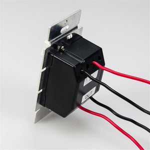 LVDW-60W Controlleur Gradateur DEL pour Boîtier d'Interrupteur Mural Blanc - Simple Boutique