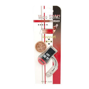 Lecteur de cartes Micro-SD et plus sur dongle USB 2.0 - Simple Boutique
