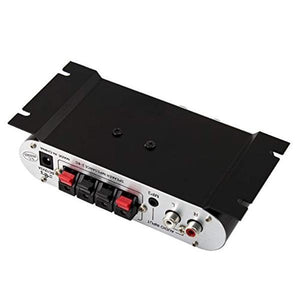 Lepy 808 Mini Amplificateur Stéréo Haute Fidélité avec Réglage des Graves et des Aigus Noir - Simple Boutique