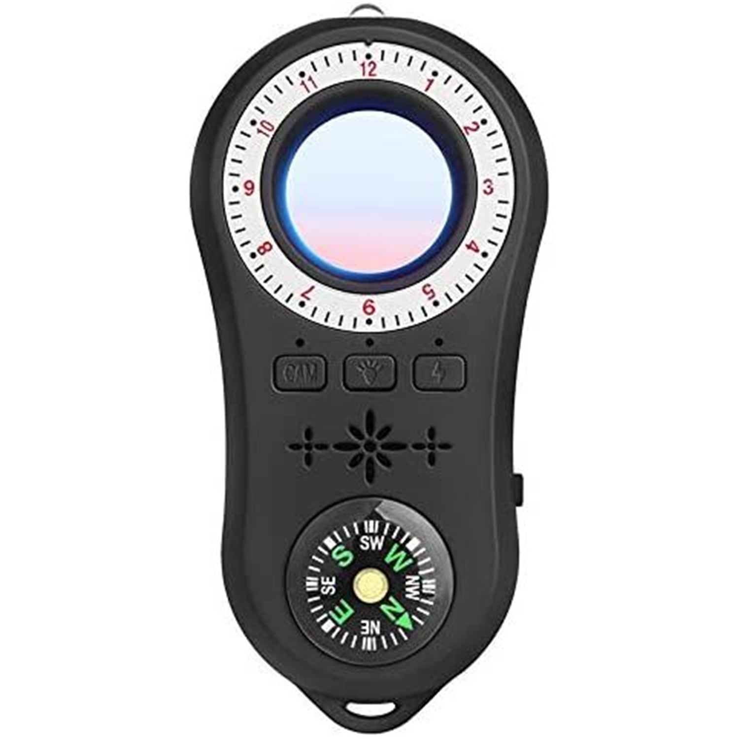 Linkit Security - Détecteur de Caméra Cachée avec Une Distance de Balayage de 10 Mètres, Noir - Simple Boutique