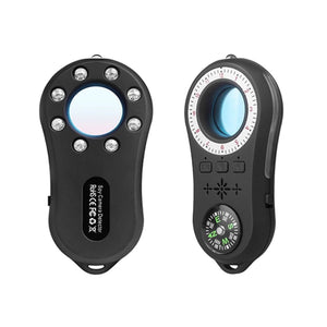 Linkit Security - Détecteur de Caméra Cachée avec Une Distance de Balayage de 10 Mètres, Noir - Simple Boutique